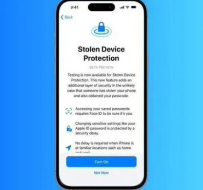 皮山苹果授权维修店分享被盗设备保护功能开启方法