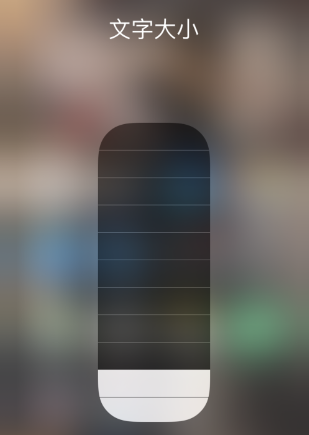 皮山苹果手机维修分享小技巧：在 iPhone 控制中心快速调节字体大小 